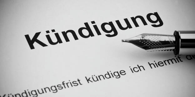 Kündigung Fitnessstudio