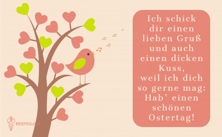 Ostersprüche und liebe Wünsche • Ostersprüche • Briefeguru